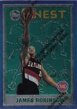1995-96 Finest #8 James Robinson
