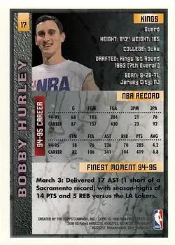 Back of Bobby Hurley