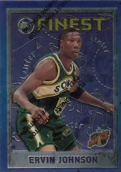 1995-96 Finest #18 Ervin Johnson