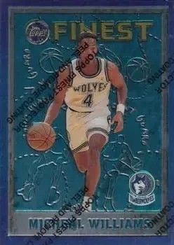 1995-96 Finest #21 Micheal Williams