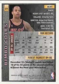 Back of Bimbo Coles