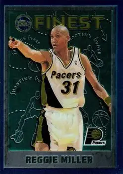 1995-96 Finest #31 Reggie Miller