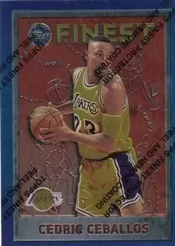 1995-96 Finest #35 Cedric Ceballos