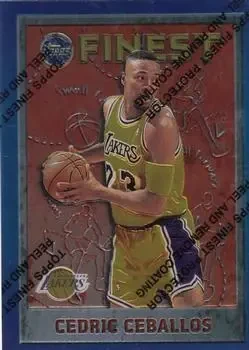 1995-96 Finest #35 Cedric Ceballos