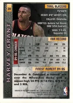 Back of Harvey Grant