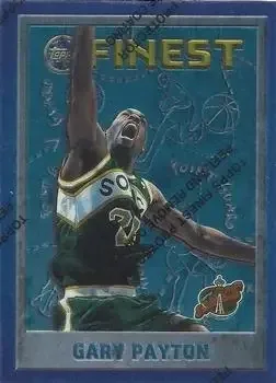1995-96 Finest #40 Gary Payton