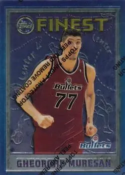1995-96 Finest #46 Gheorghe Mureșan