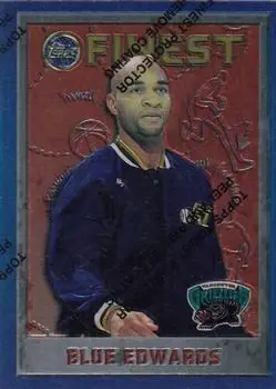 1995-96 Finest #47 Blue Edwards