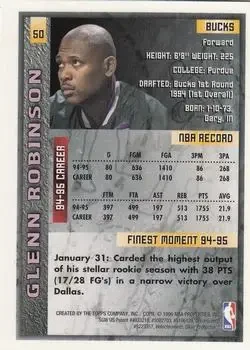 Back of Glenn Robinson