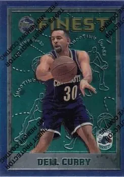 1995-96 Finest #51 Dell Curry
