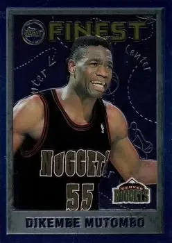 Front of Dikembe Mutombo