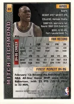 Back of Mitch Richmond