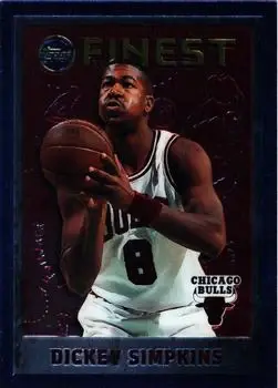 1995-96 Finest #62 Dickey Simpkins