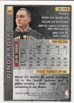 Back of Dino Radja