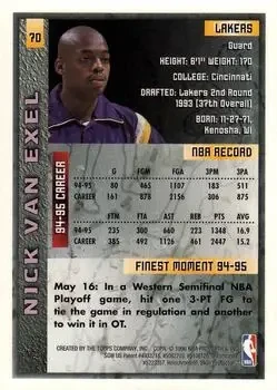 Back of Nick Van Exel