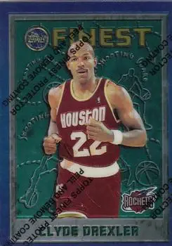 1995-96 Finest #75 Clyde Drexler