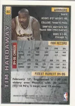 Back of Tim Hardaway