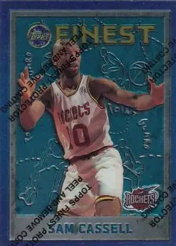 1995-96 Finest #90 Sam Cassell