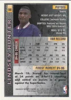 Back of Lindsey Hunter