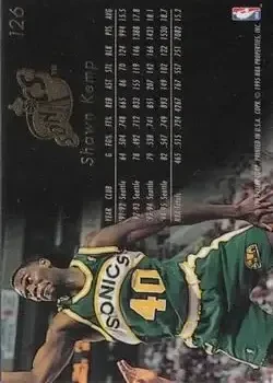 Back of Shawn Kemp