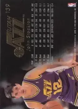 Back of John Stockton