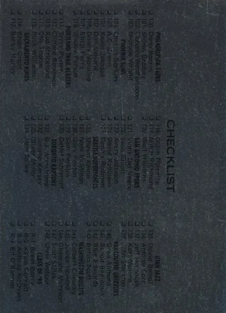 Checklist: 100 150 and Inserts