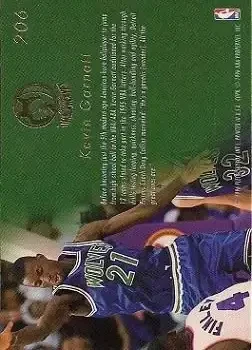 Back of Kevin Garnett