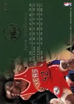 Back of Jerry Stackhouse