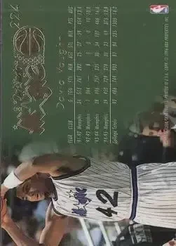 Back of David Vaughn