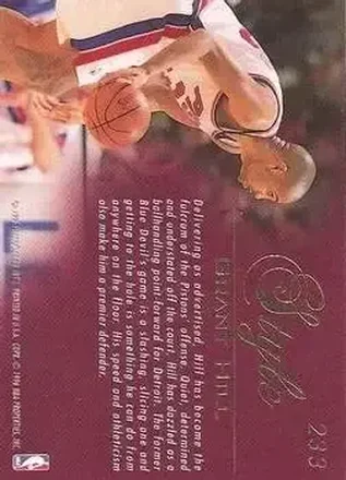 Grant Hill back