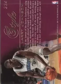 Back of Larry Johnson