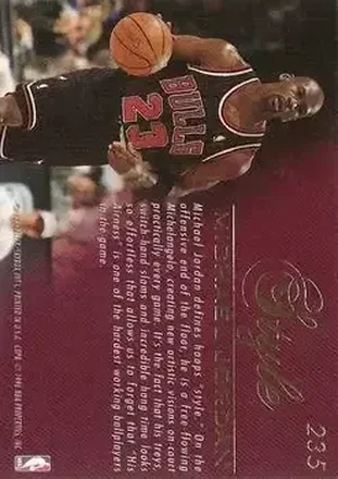 Michael Jordan back