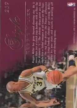 Back of Reggie Miller