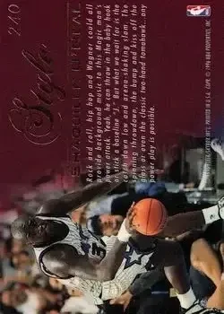 Back of Shaquille O'Neal