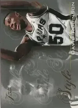 1995-96 Flair #244 David Robinson