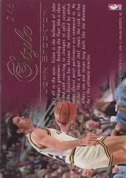 Back of John Stockton