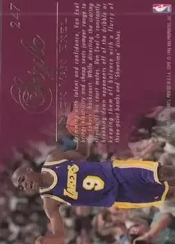 Back of Nick Van Exel