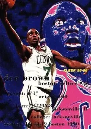 1995-96 Fleer #8 Dee Brown