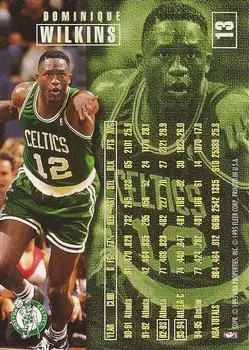 Back of Dominique Wilkins