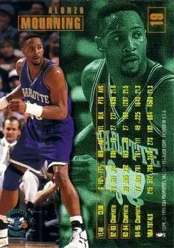 Back of Alonzo Mourning