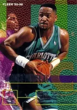 1995-96 Fleer #19 Alonzo Mourning