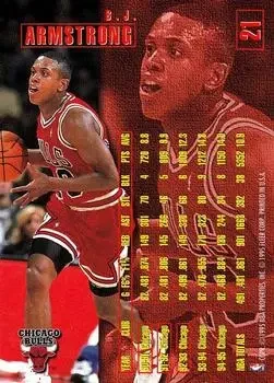 Back of B.J. Armstrong