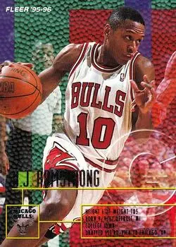 1995-96 Fleer #21 B.J. Armstrong