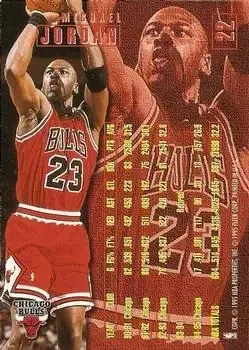 Back of Michael Jordan
