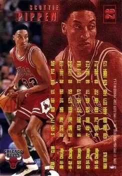 Back of Scottie Pippen