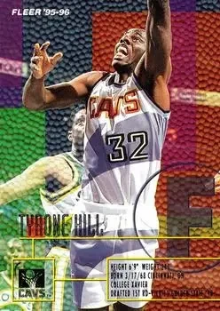 1995-96 Fleer #28 Tyrone Hill