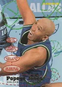 1995-96 Fleer #35 Popeye Jones
