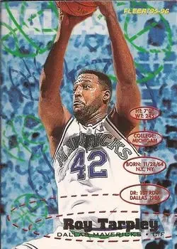 1995-96 Fleer #39 Roy Tarpley