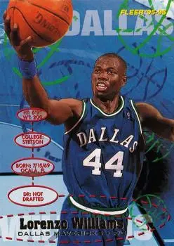 1995-96 Fleer #40 Lorenzo Williams