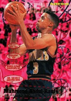 1995-96 Fleer #41 Mahmoud Abdul-Rauf